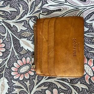 Margot Brown Leather Card Wallet